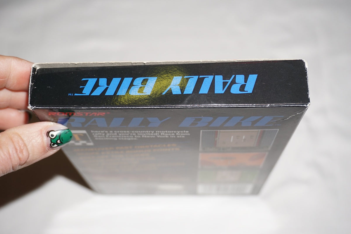 Rally Bike (Nintendo NES) Complete in Box CIB