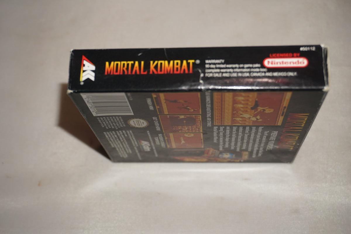 Mortal Kombat 1 (Nintendo Gameboy Game Boy GB) Complete CIB Authentic