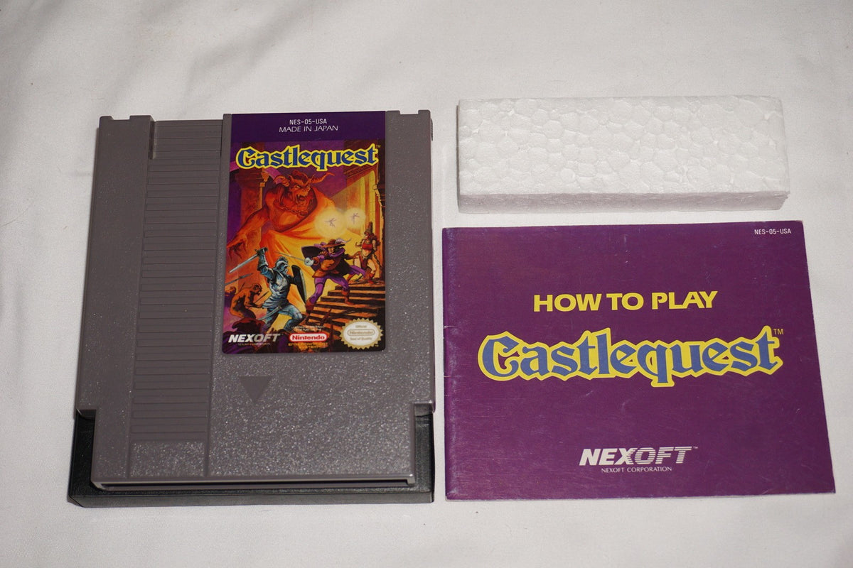 Castlequest (Nintendo NES) Complete in Box CIB
