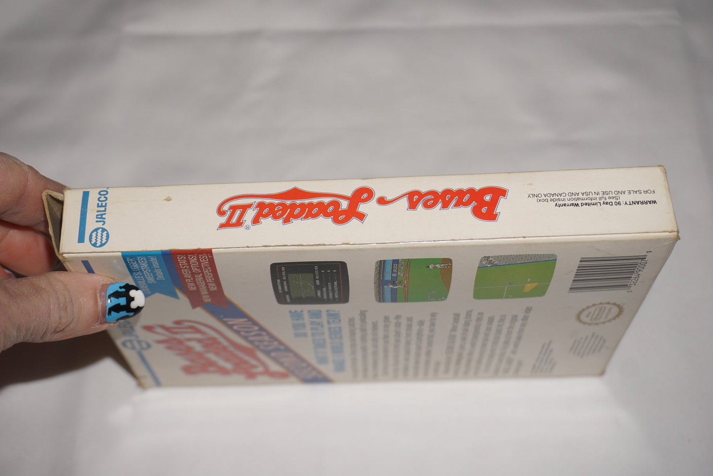 Bases Loaded II: Second Season 2 (Nintendo NES) Complete in Box CIB