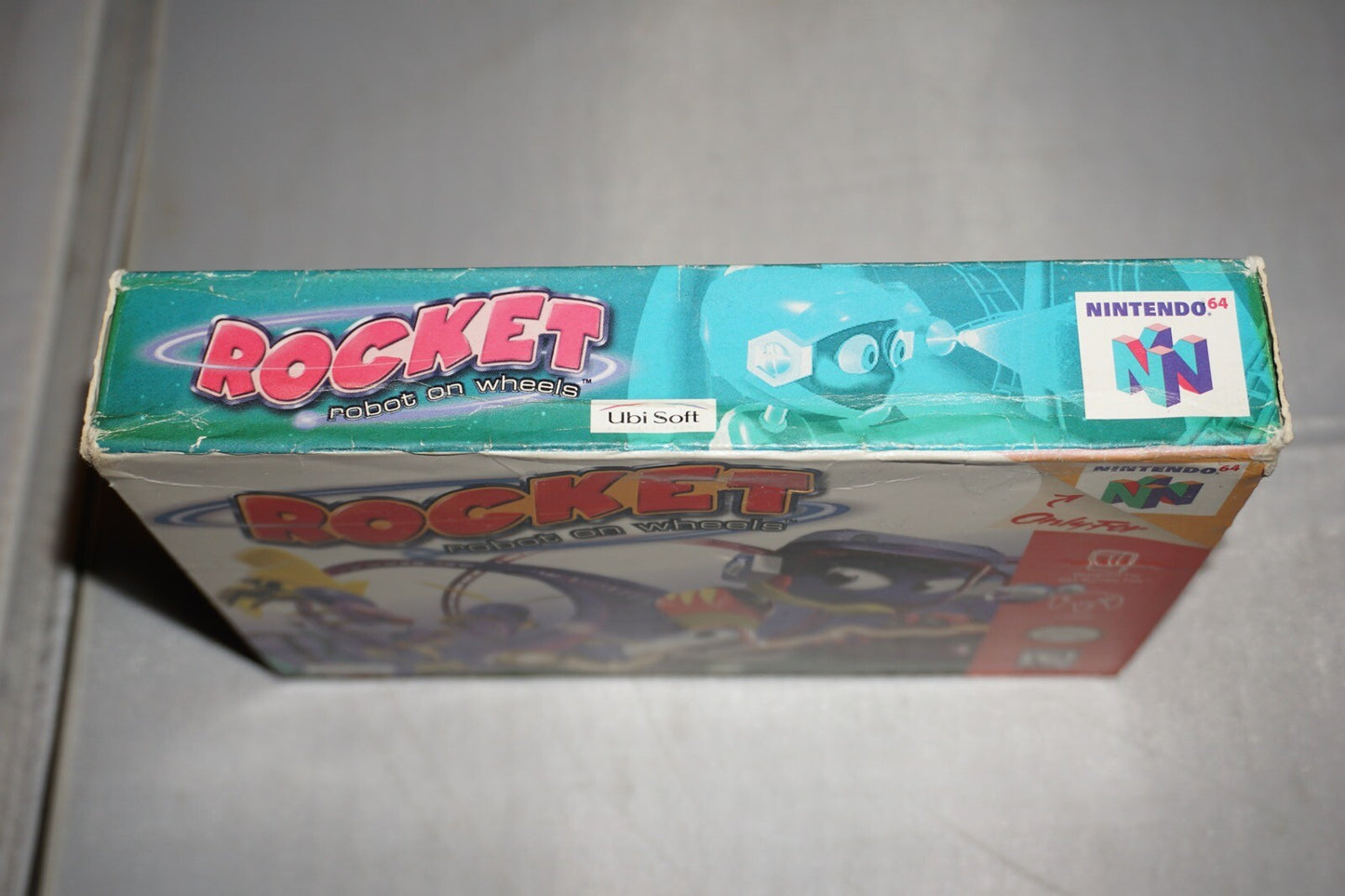 Rocket: Robot on Wheels (Nintendo 64 N64) Complete in Box w/ Reg Card CIB
