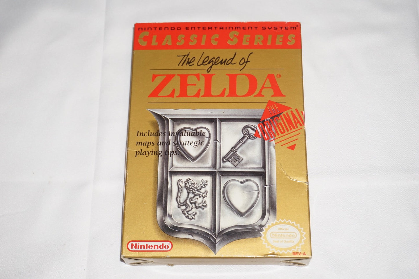 Legend of Zelda Classic Series (Nintendo NES) Complete in Box w/ Tips CIB