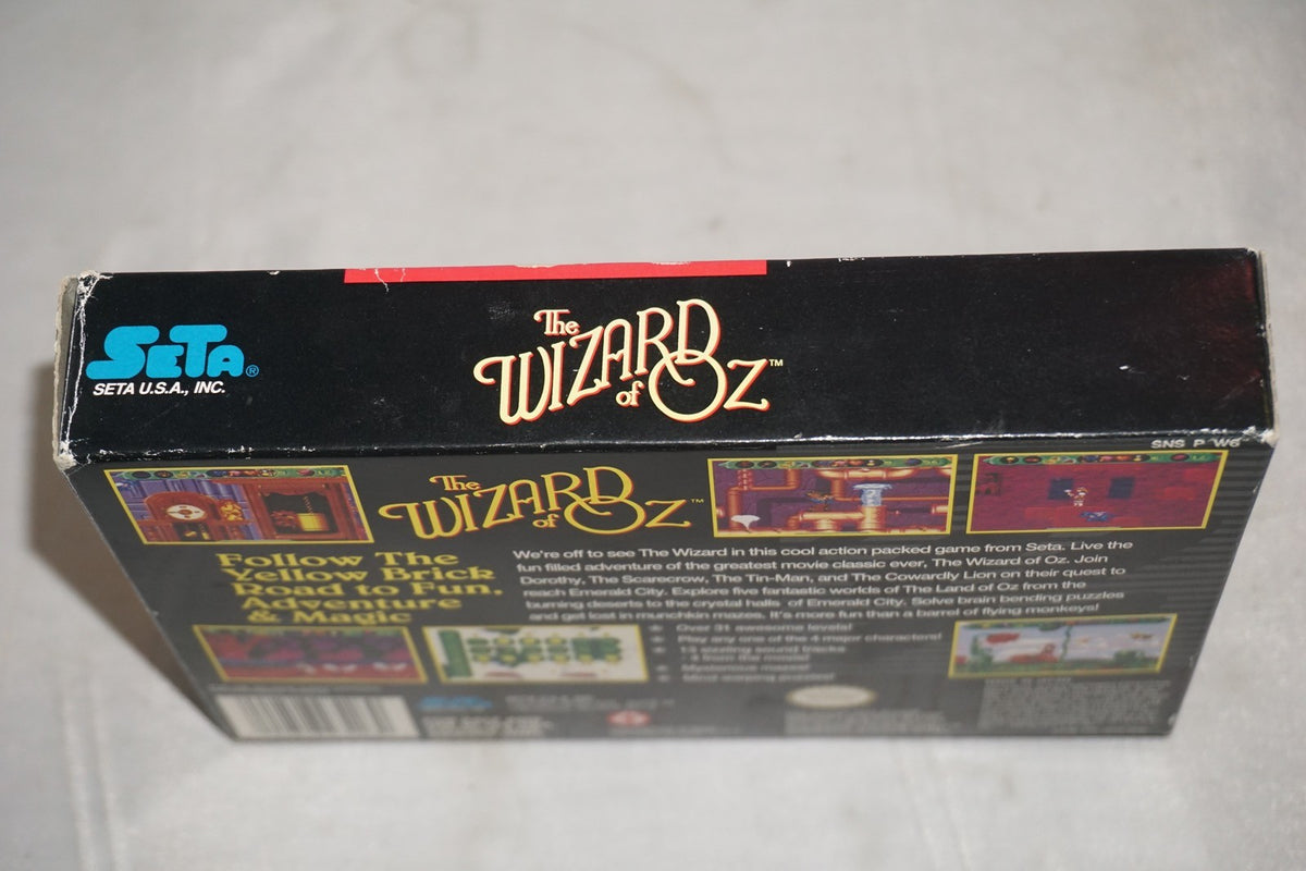 Wizard of Oz (Super Nintendo SNES) Complete in Box CIB