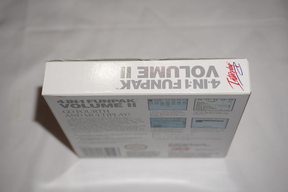 4 In 1 Fun Pak Vol II 2 (Nintendo Game Boy Gameboy) Complete in Box w/ Reg CIB