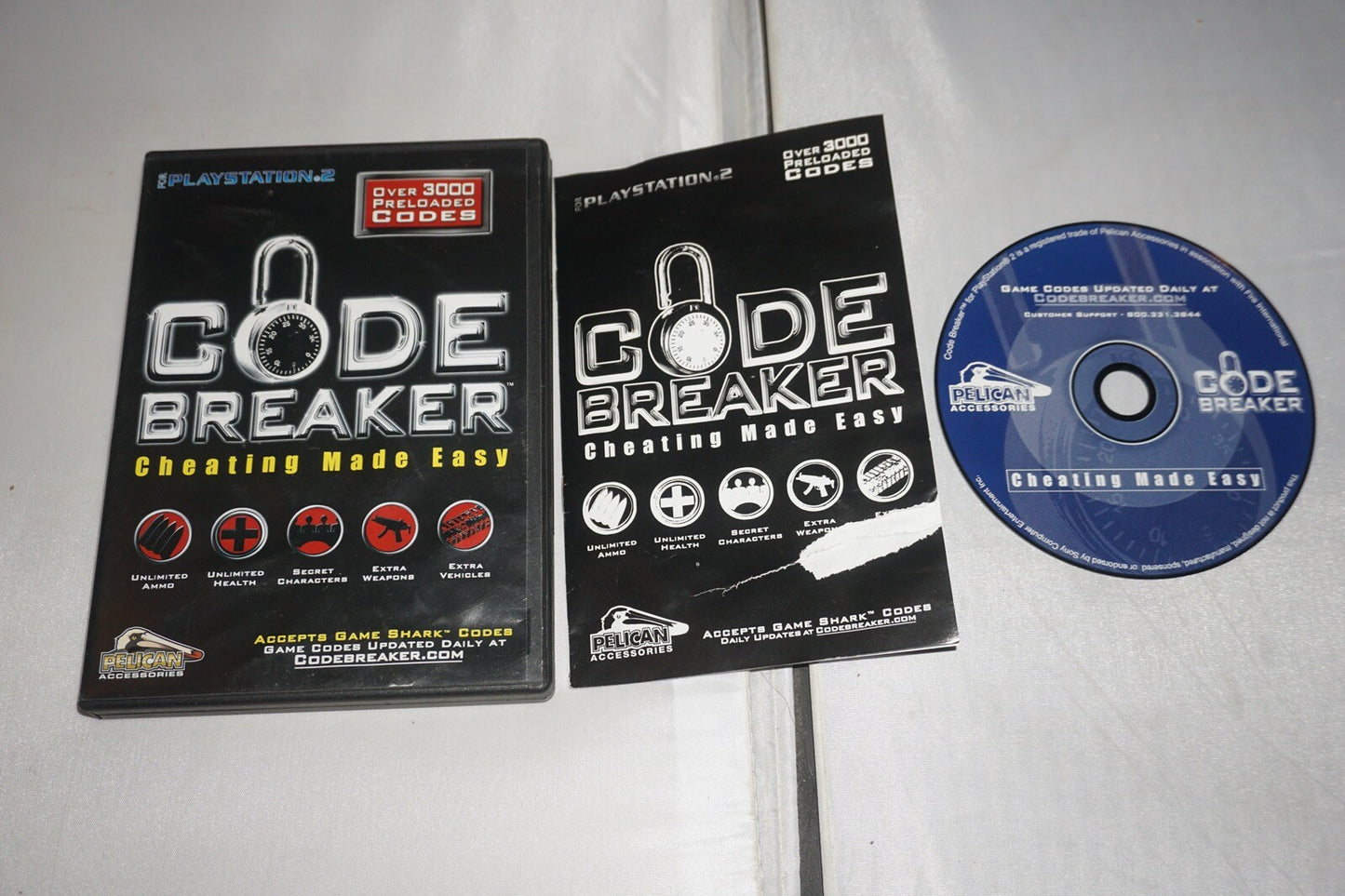 Code Breaker (Sony Playstation 2 ps2) Complete