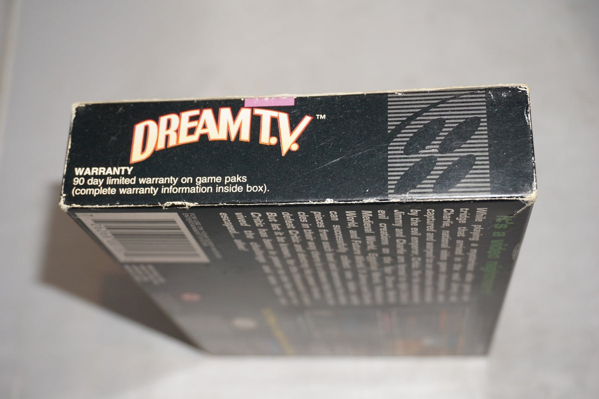 Dream Tv T.V (Super Nintendo SNES) Complete in Box CIB