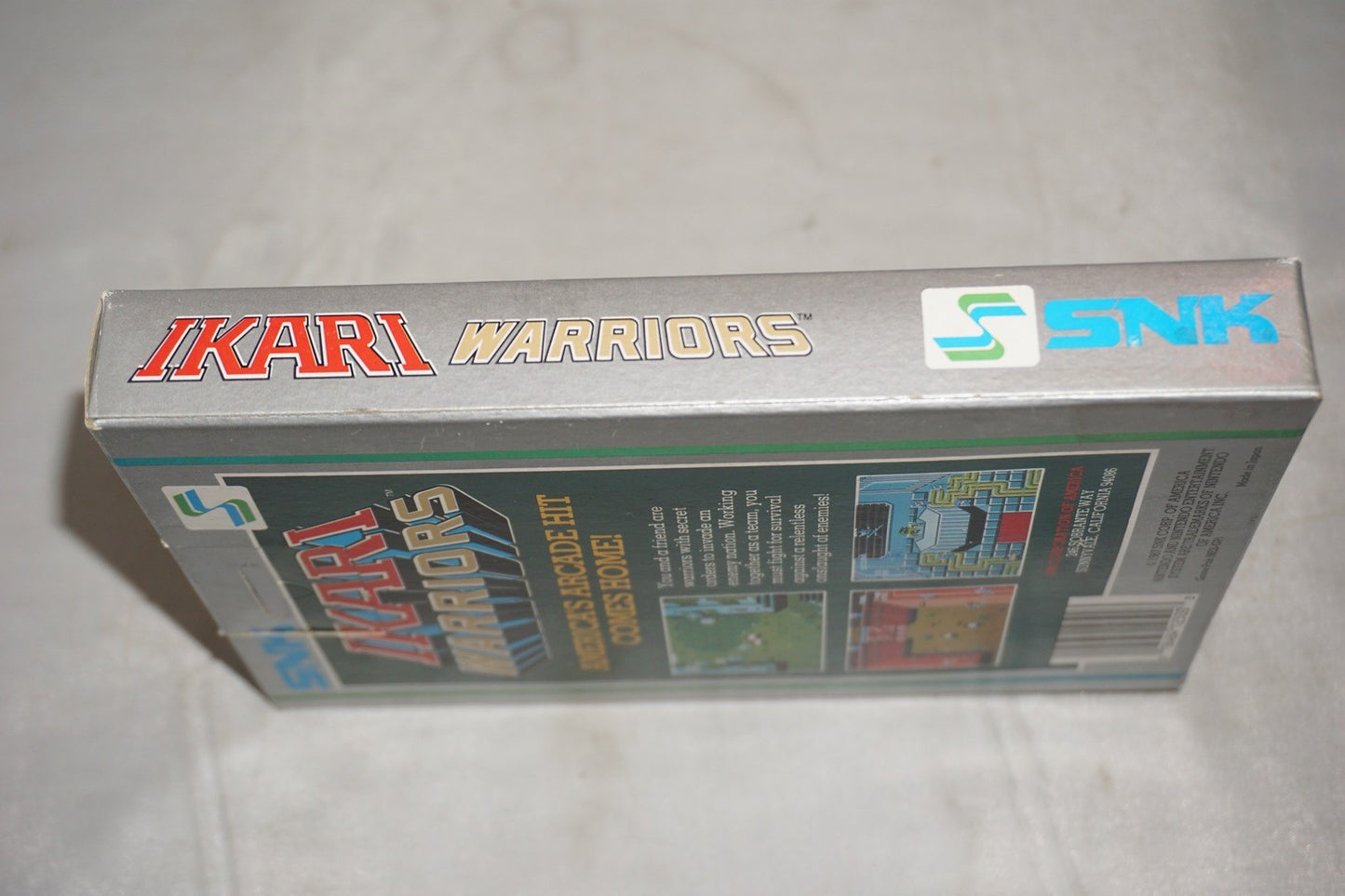 Ikari Warriors 1 Hangtab (Nintendo NES) Complete in Box CIB