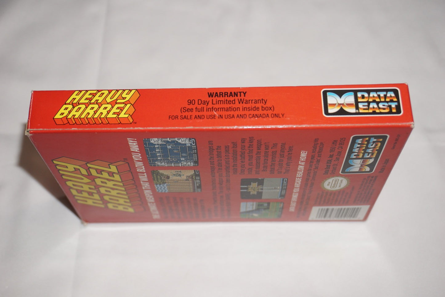 Heavy Barrel (Nintendo NES) Complete in Box w/ Reg Card CIB
