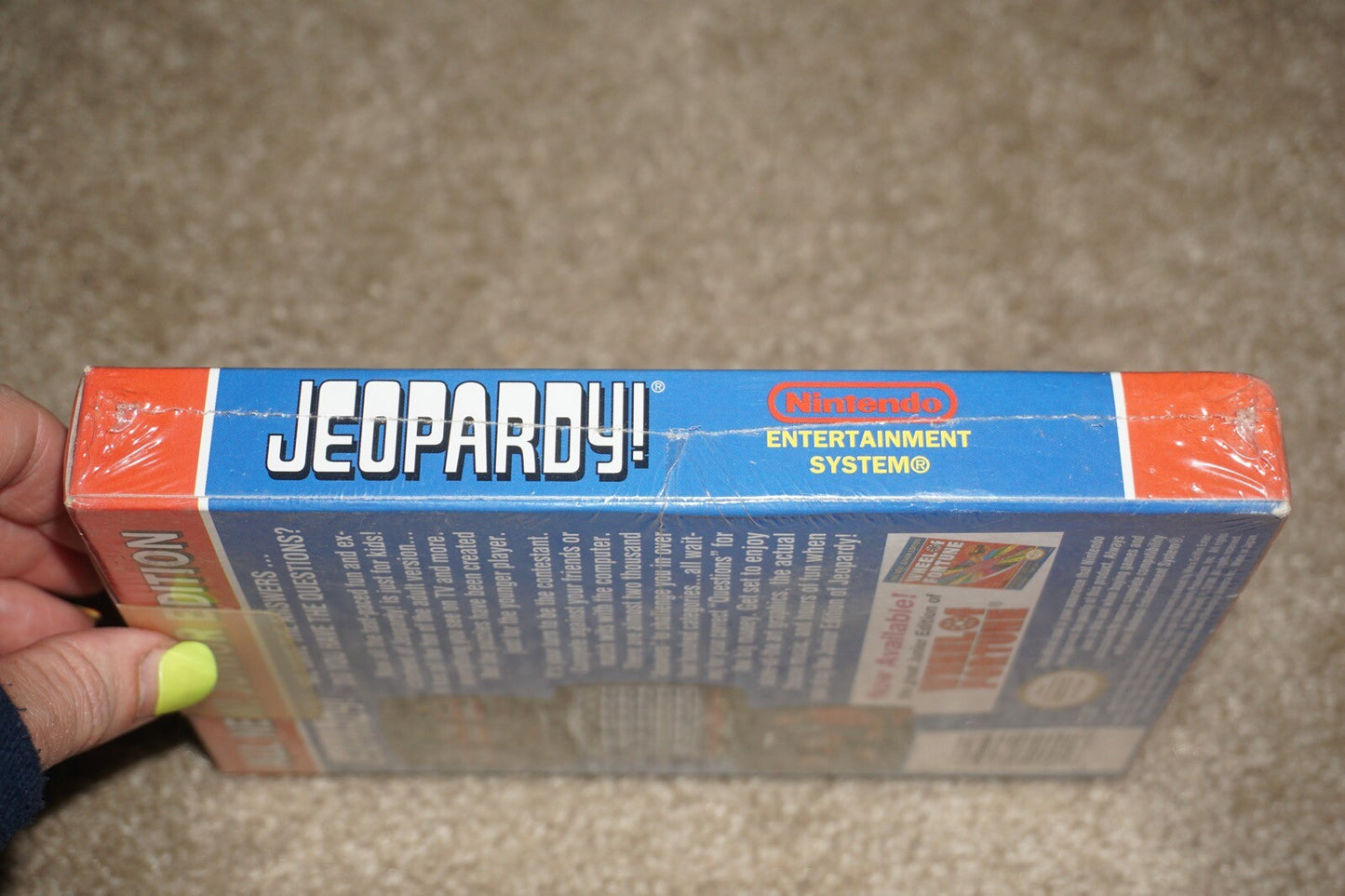 Jeopardy Junior Edition (Nintendo NES) NEW Factory Sealed