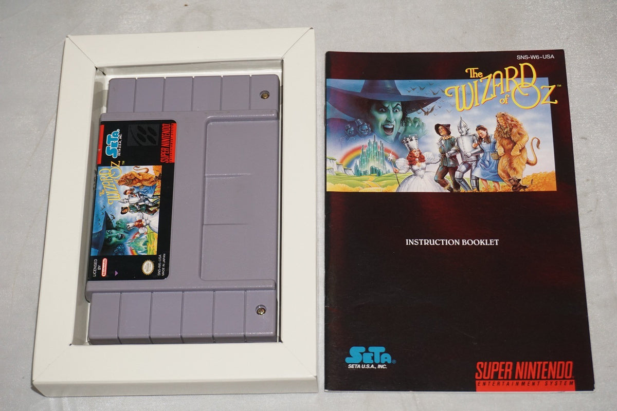 Wizard of Oz (Super Nintendo SNES) Complete in Box CIB