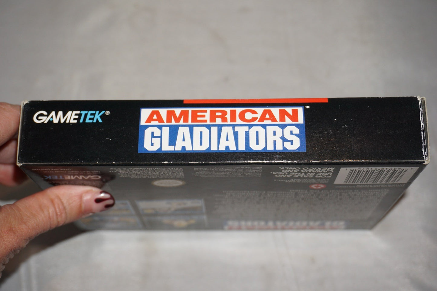 American Gladiators (Super Nintendo SNES) Complete in Box CIB
