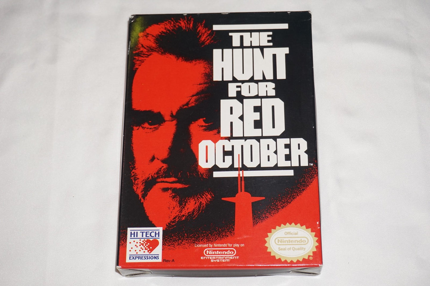 Hunt for Red October (Nintendo NES) Complete in Box CIB