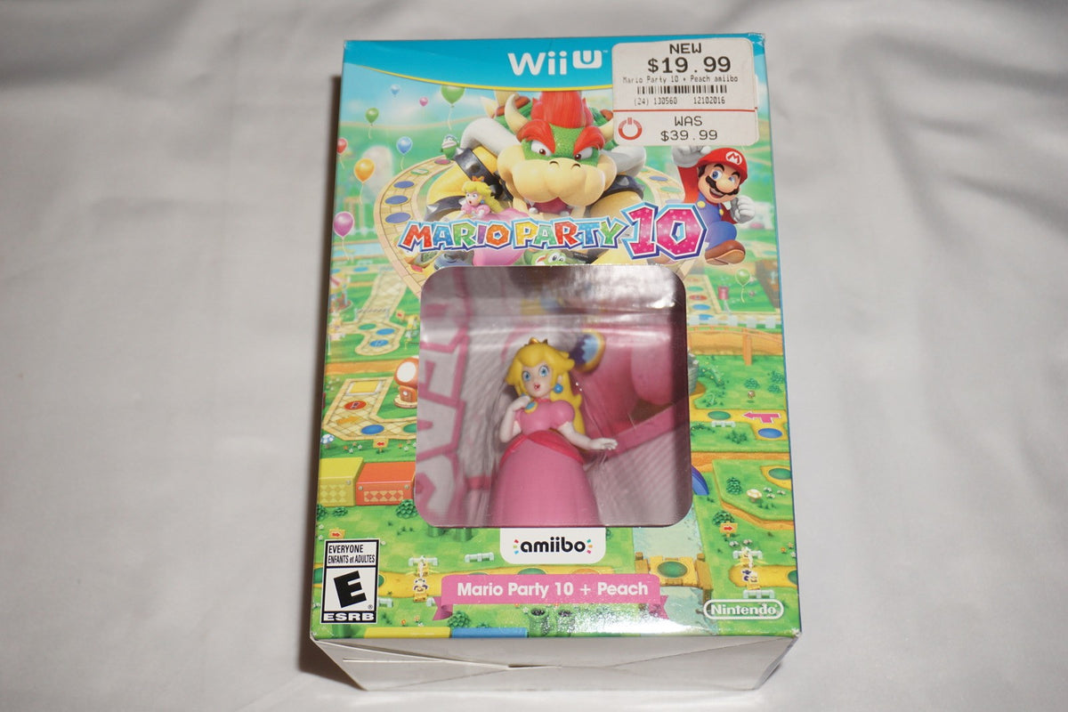 Mario Party 10 (Nintendo Wii U) NEW Sealed w/ Mario Amiibo