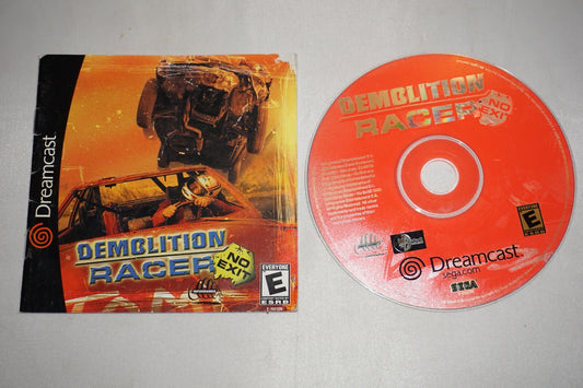 Demolition Racer (Sega Dreamcast) with Manual Tested