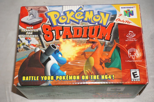 Pokemon Stadium 1 (Nintendo 64 N64) Complete in Box CIB