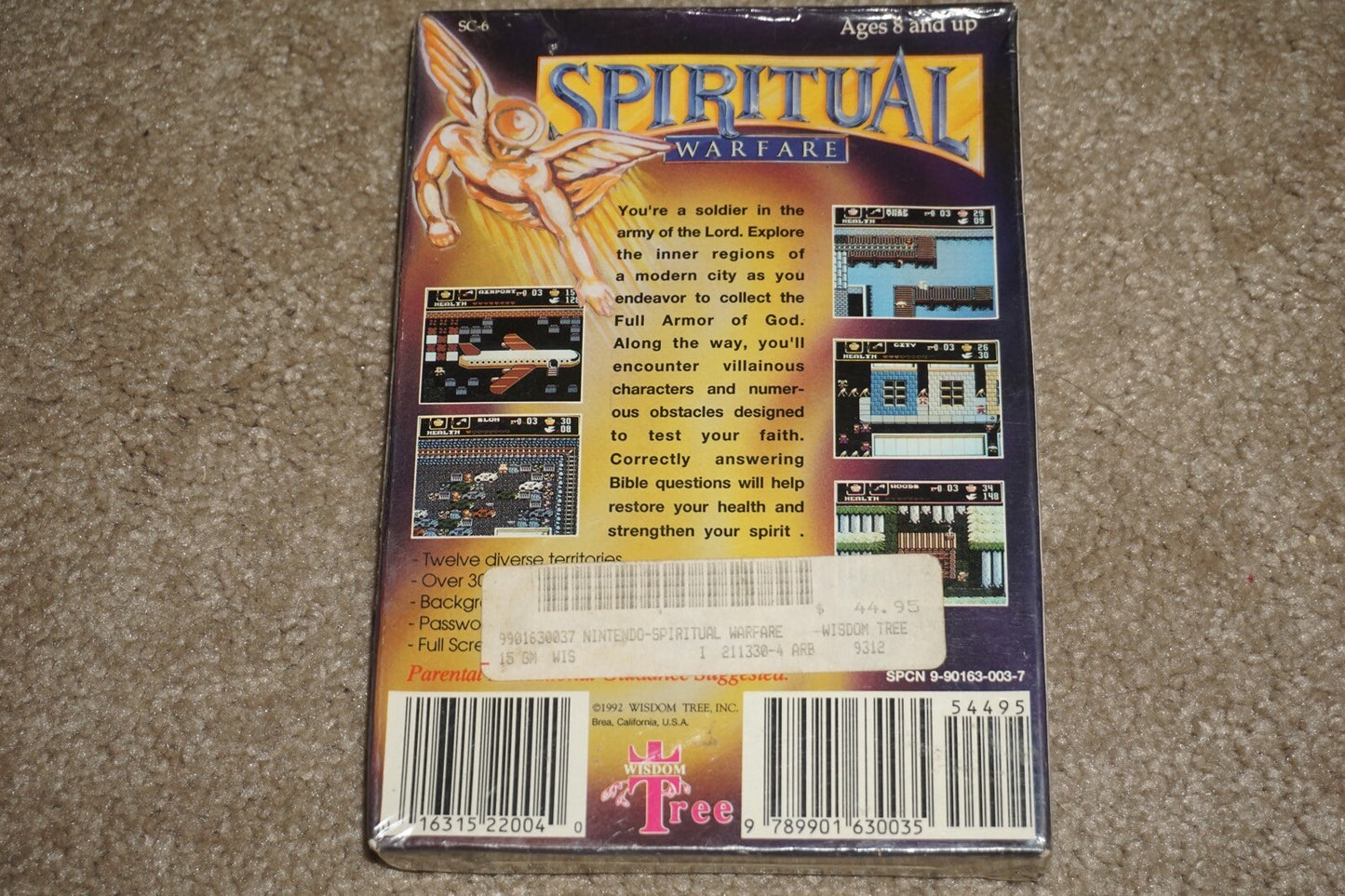Spiritual Warfare (Nintendo NES) NEW Factory Sealed