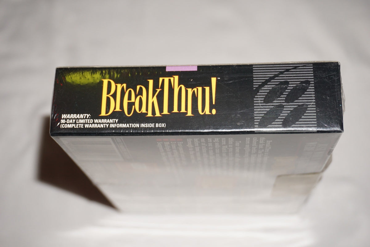 Breakthru (Super Nintendo SNES) NEW Sealed