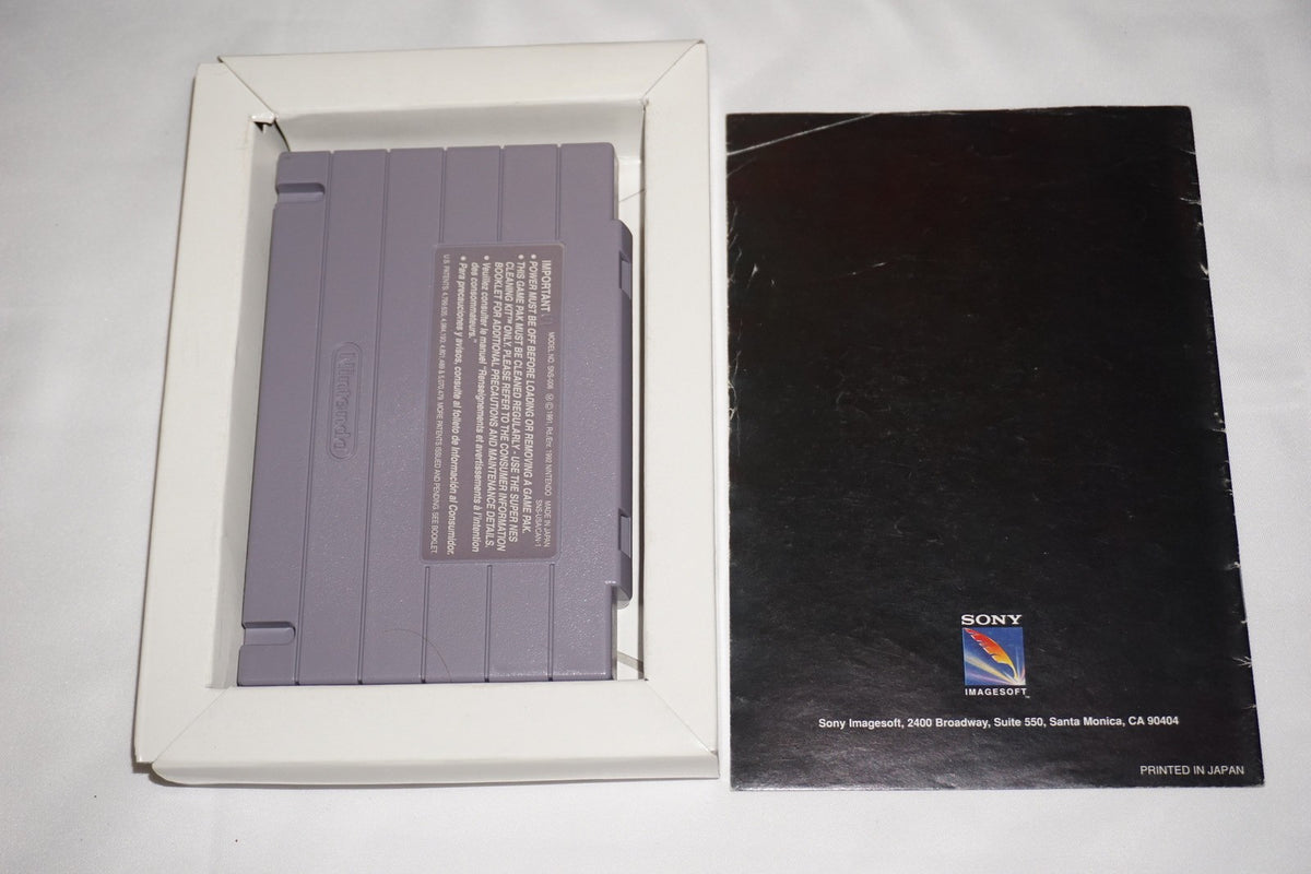 Mary Shelley's Frankenstein (Super Nintendo SNES) Complete in Box CIB