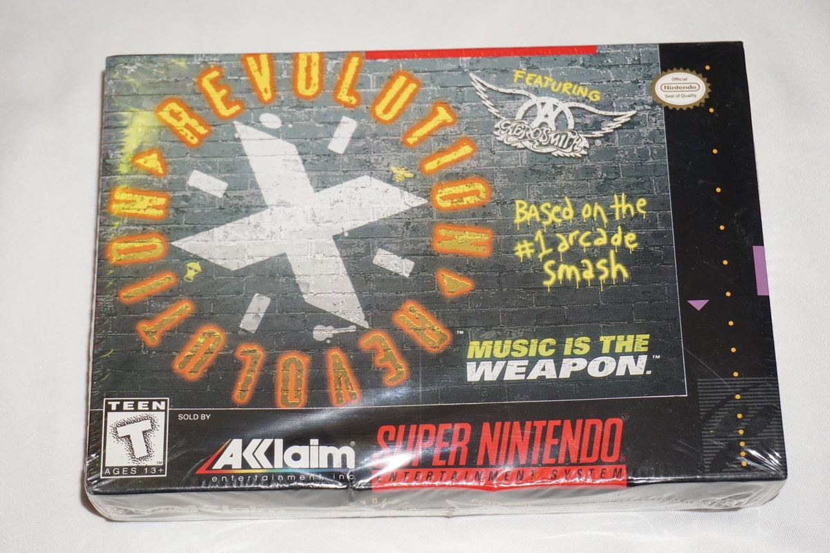 Revolution X (Super Nintendo SNES) NEW Sealed
