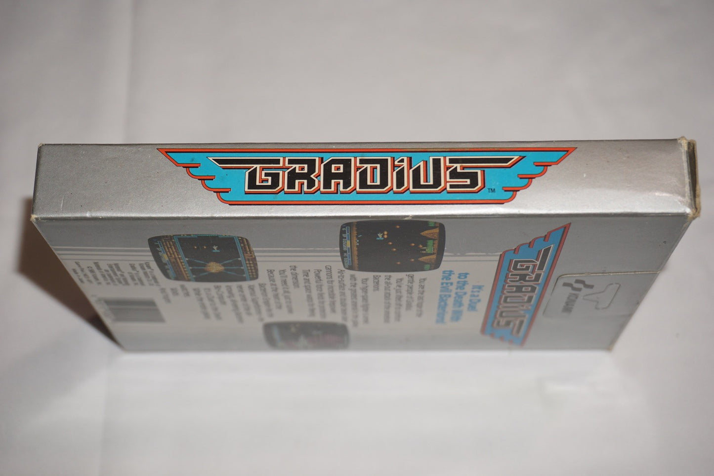 Gradius Hangtab 5 Screw (Nintendo NES) Complete in Box CIB