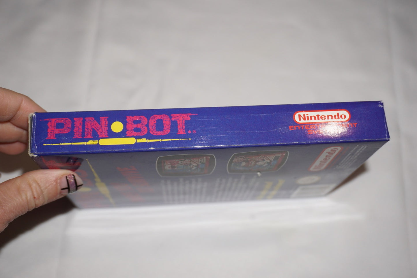 PinBot (Nintendo NES) Complete in Box CIB