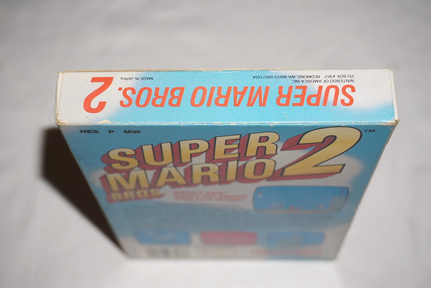 Super Mario Bros 2 (Nintendo NES) Complete in Box CIB