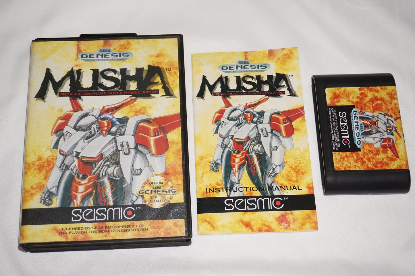 Musha M.u.s.h.a (Sega Genesis) Complete