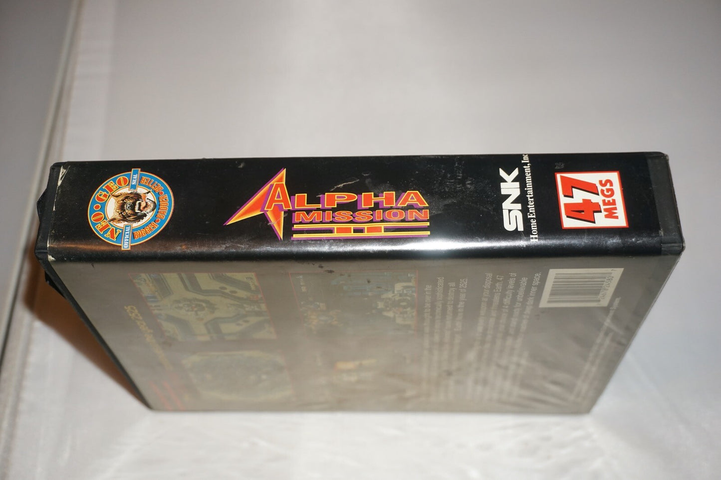 Alpha Mission II 2 Dog Tag (Neo Geo AES English) Complete