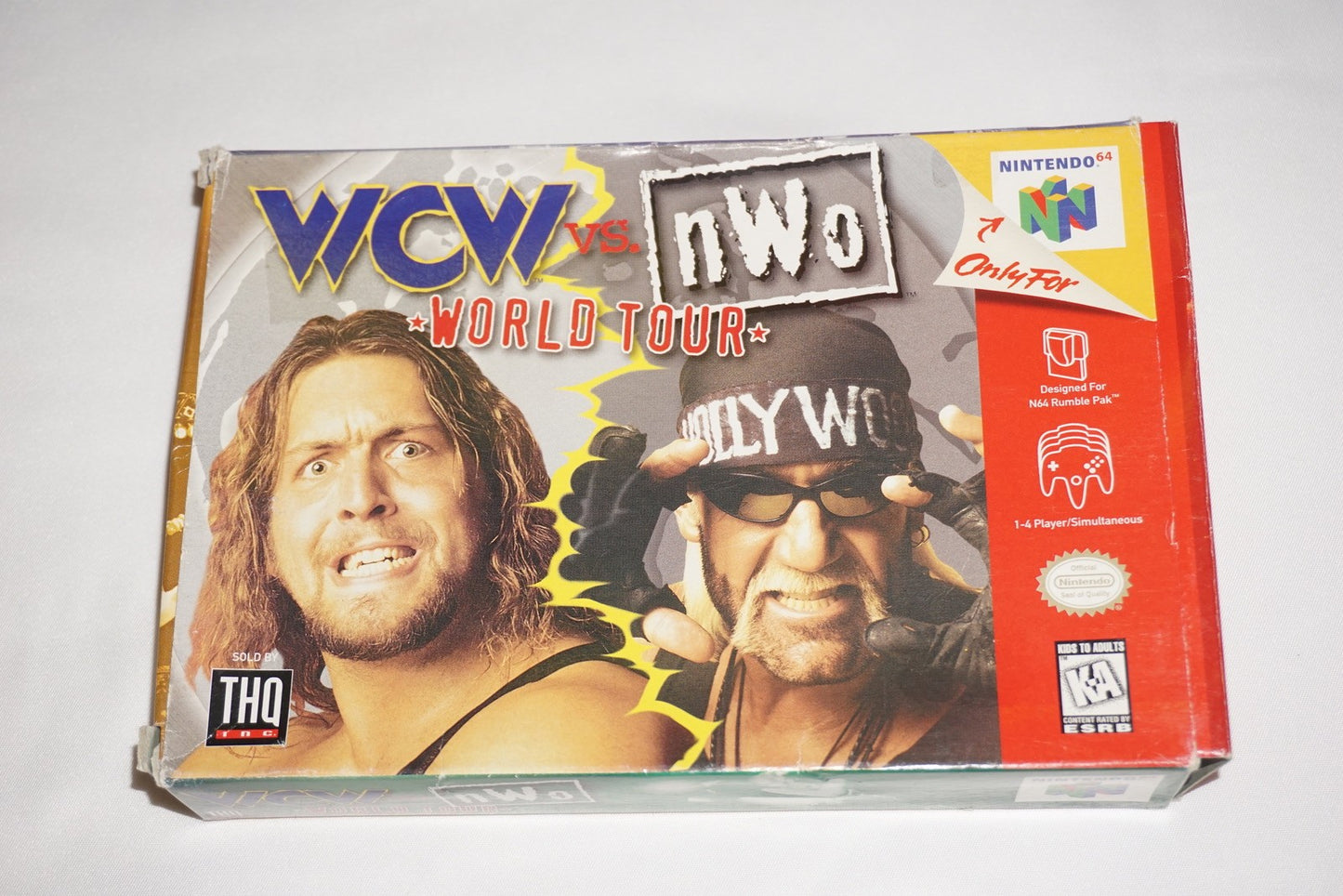 WCW Nwo World Tour (Nintendo 64 N64) Complete in Box CIB