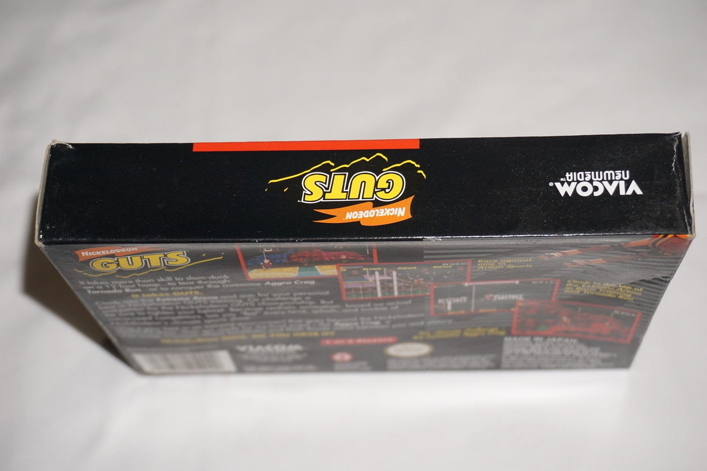 Nickelodeon Guts (Super Nintendo SNES) Complete in Box CIB