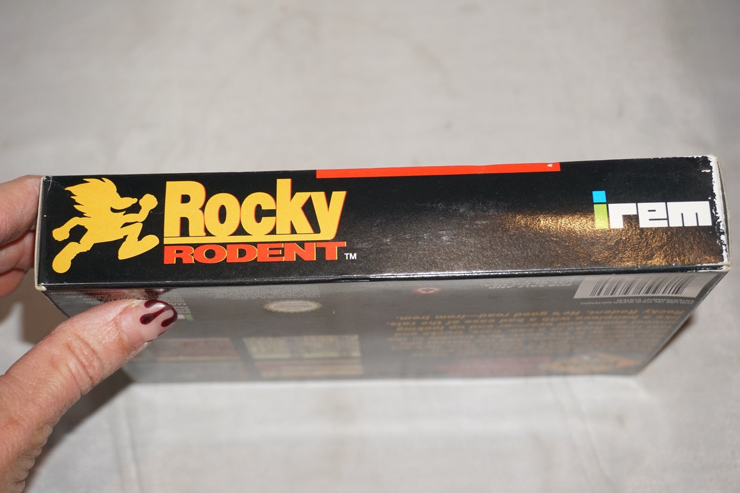 Rocky Rodent (Super Nintendo SNES) Complete in Box CIB