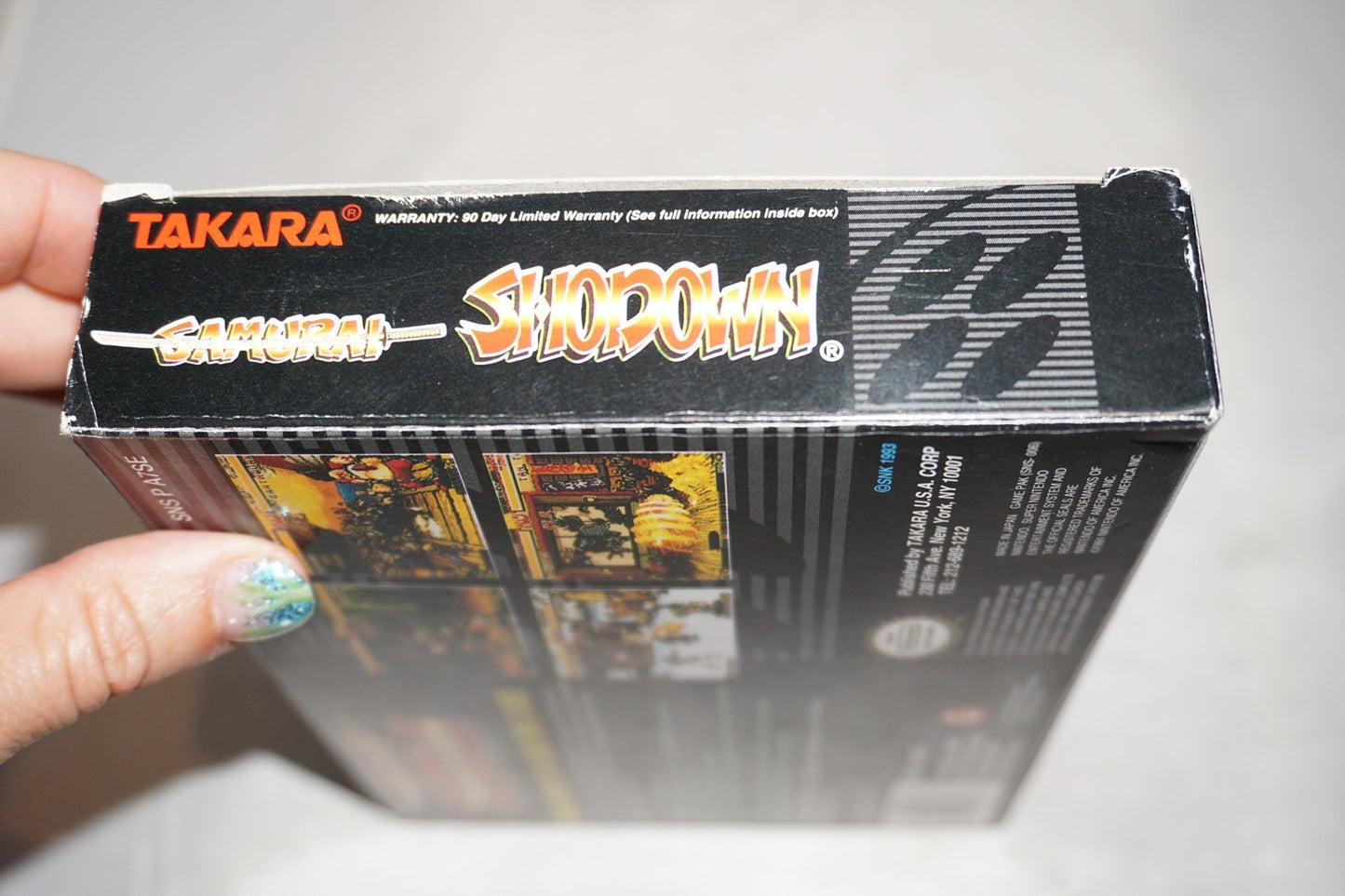 Samurai Shodown (Super Nintendo SNES) Complete in Box w/ Reg Card CIB