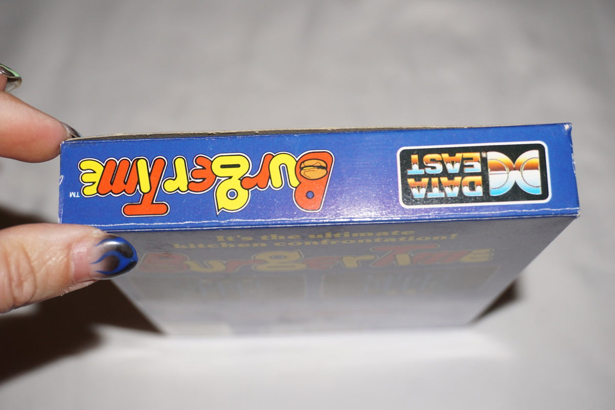 Burgertime (Nintendo NES) Complete in Box w/ Reg CIB