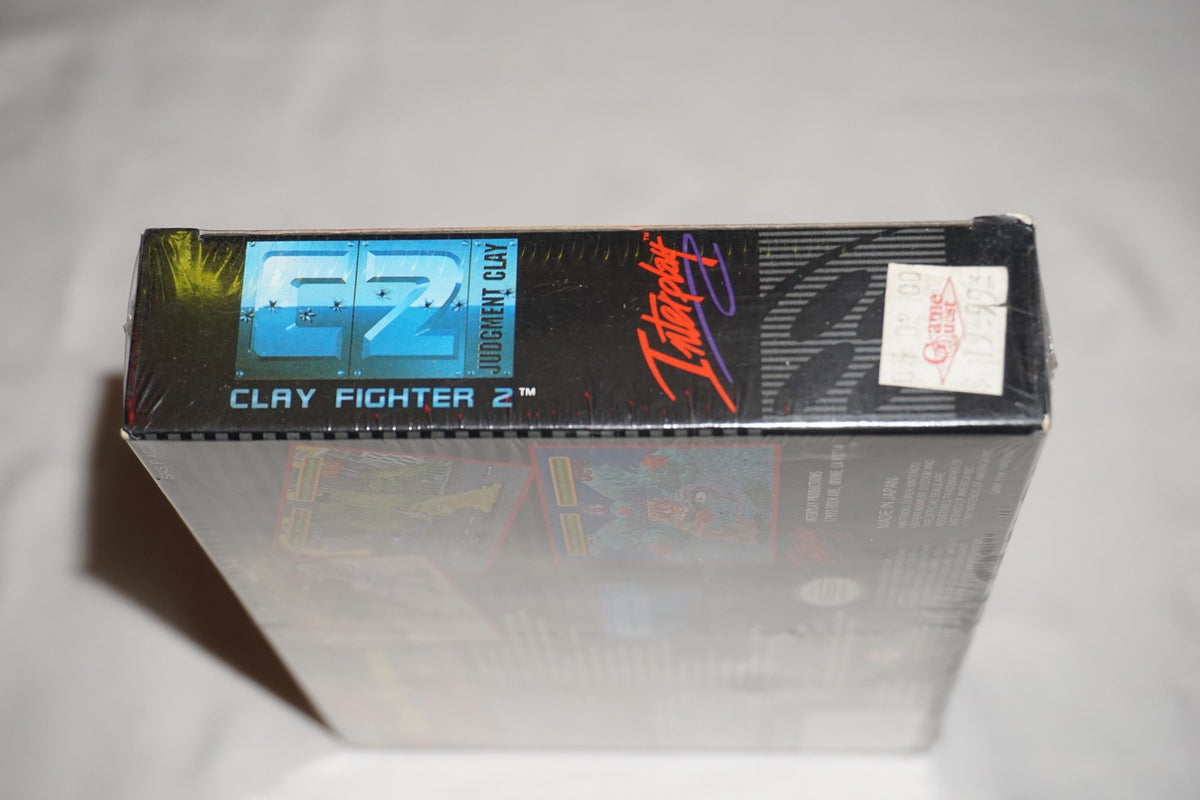 C2 ClayFighter 2: Judgment Clay (Super Nintendo SNES) NEW Sealed
