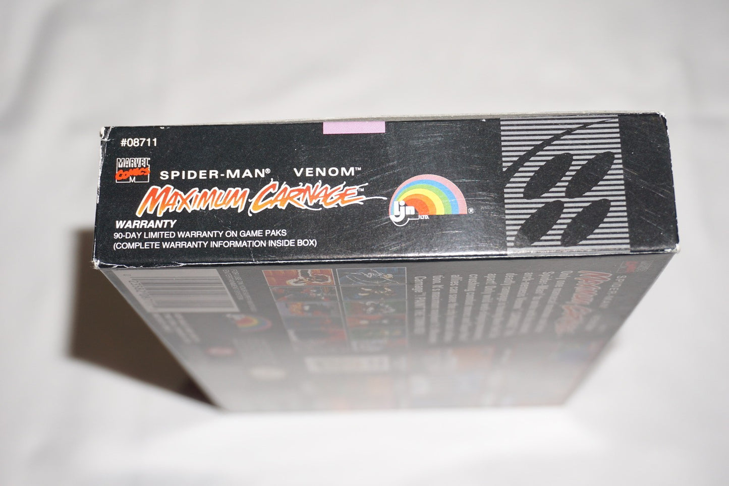Maximum Carnage (Super Nintendo SNES) Complete in Box CIB