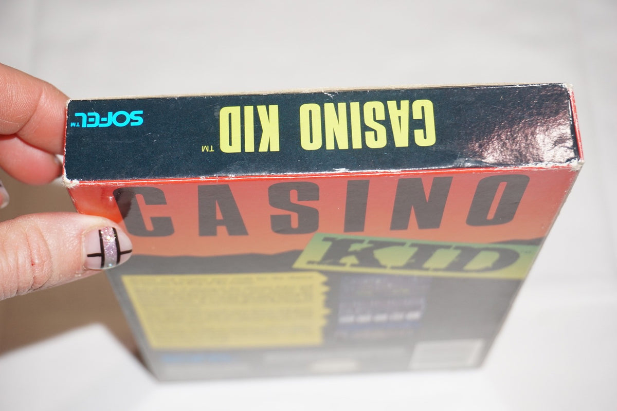 Casino Kid 1 (Nintendo NES) Complete in Box w/ Reg Card CIB