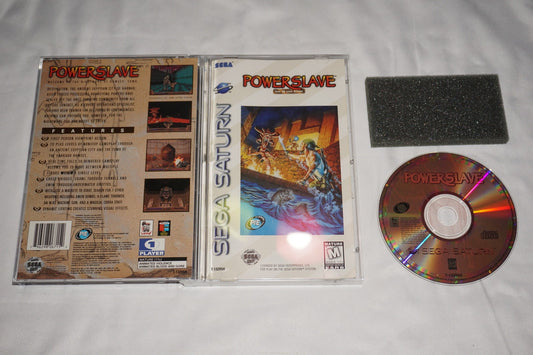 Powerslave (Sega Saturn) Complete w/ Reg Card