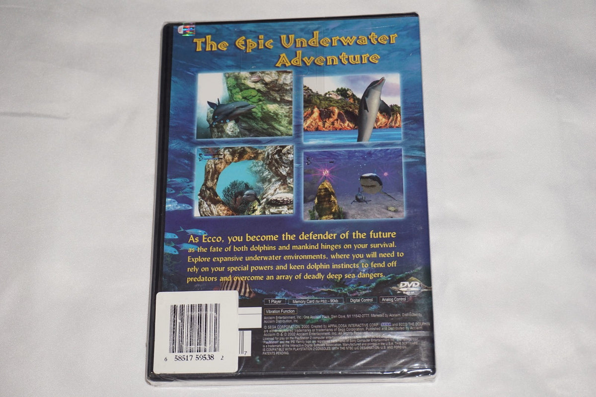 Ecco the Dolphin: Defender of the Future (Sony Playstation 2 ps2) NEW Sealed
