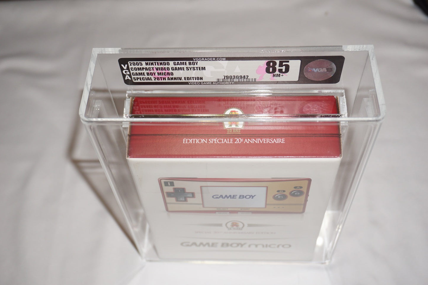 Special 20th Anniversary Nintendo Game Boy Micro Gameboy NEW Sealed VGA 85
