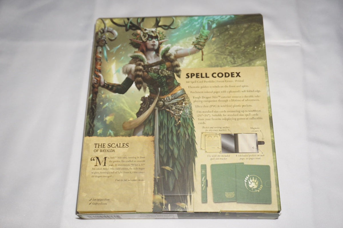 Dragon Shield Spell Codex Forest Green Album