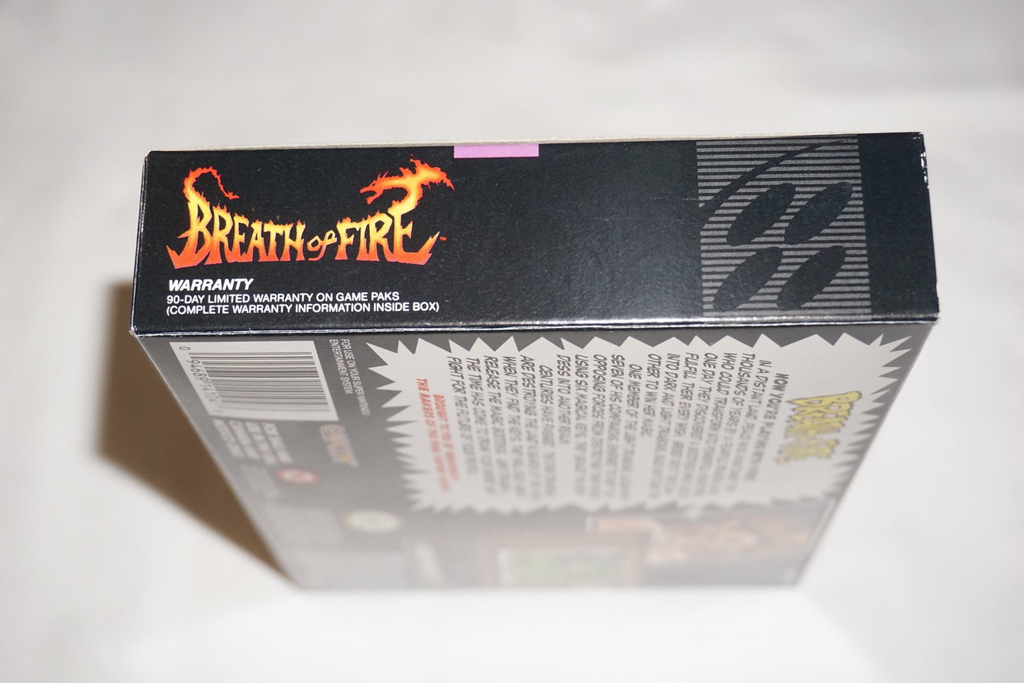 Breath of Fire 1 (Super Nintendo SNES) Complete in Box w/ Reg Charts CIB