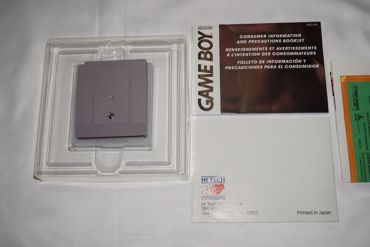 Tom & Jerry Frantic Antics (Nintendo Game Boy Gameboy) Complete w/ Poster CIB