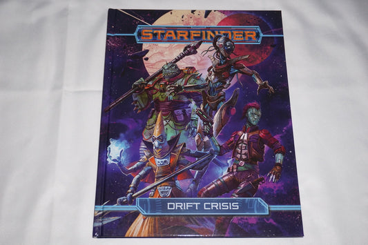 Drift Crisis Hardcover Book Starfinder NEW
