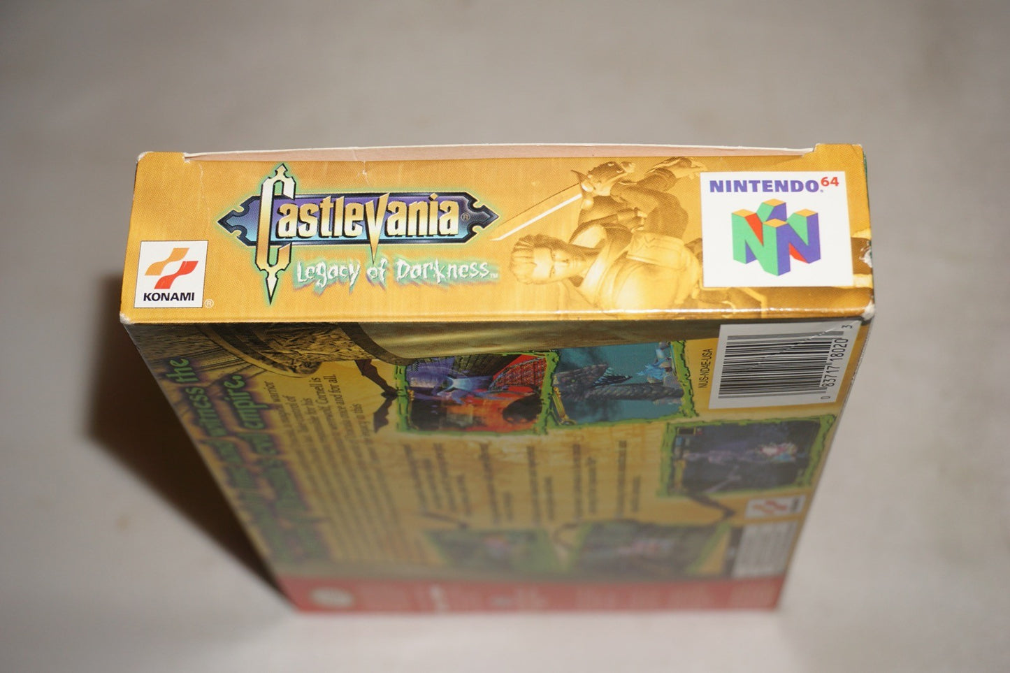 Castlevania Legacy of Darkness (Nintendo 64 N64) Complete in Box CIB