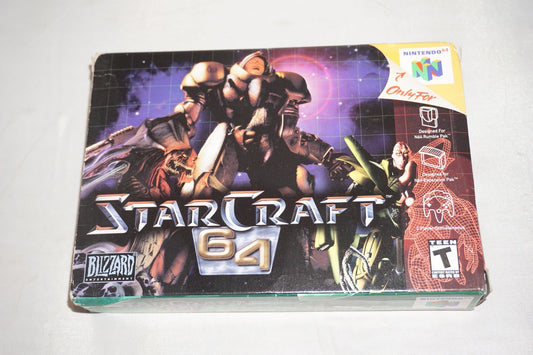 Starcraft (Nintendo 64 N64) Complete in Box CIB