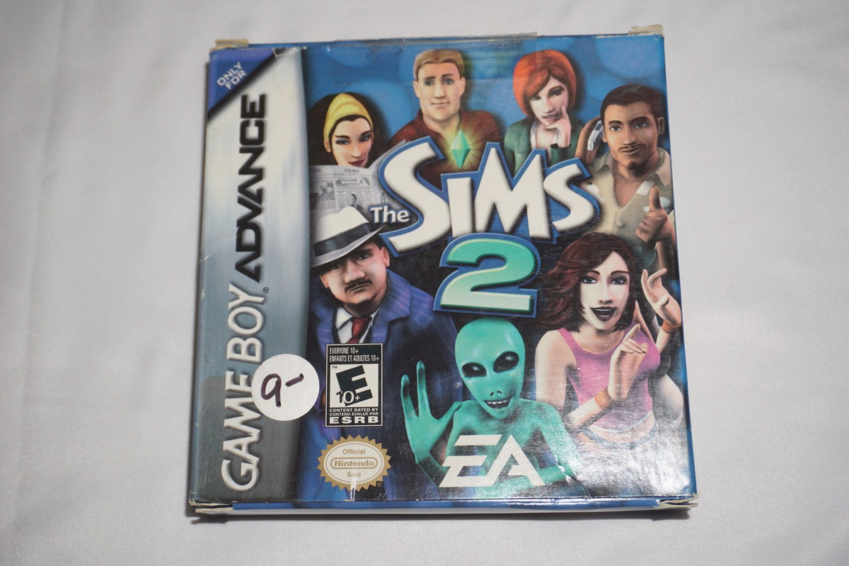 Sims 2 (Game Boy Advance GBA) Complete in Box CIB