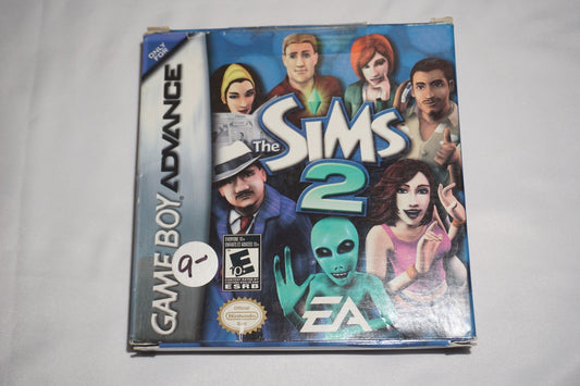 Sims 2 (Game Boy Advance GBA) Complete in Box CIB