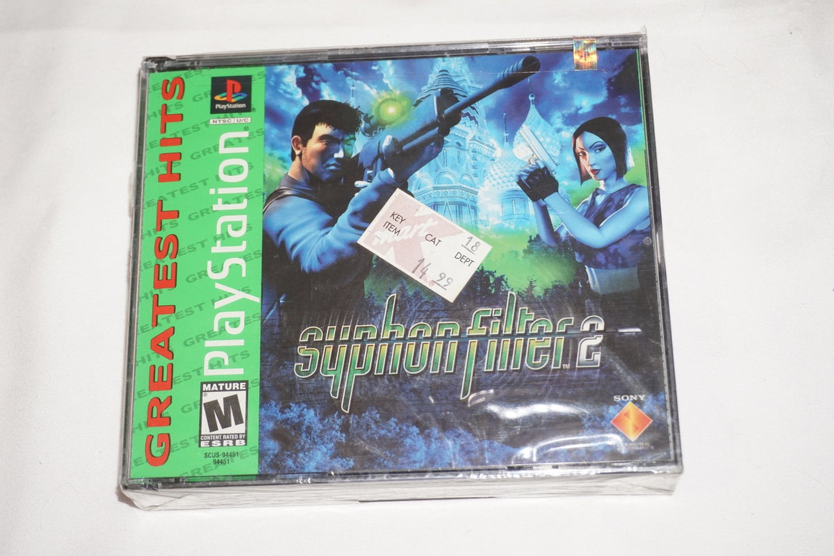 Syphon Filter 2 GH (Sony Playstation 1 ps1) NEW Factory Sealed