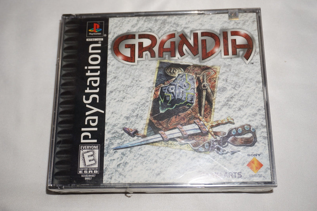Grandia (Sony Playstation 1 ps1) NEW Sealed