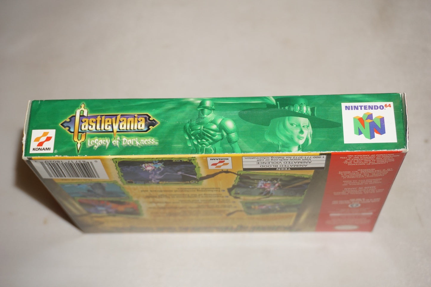 Castlevania Legacy of Darkness (Nintendo 64 N64) Complete in Box CIB